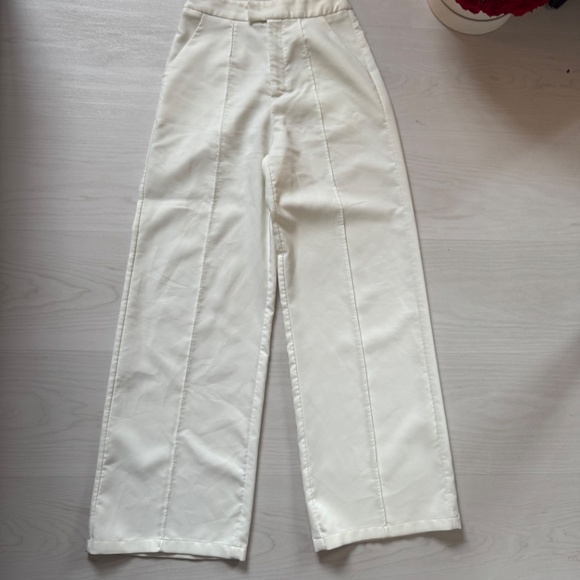 Classy write office wide leg pants, trousers. Pantsuits - Picture 3 of 5